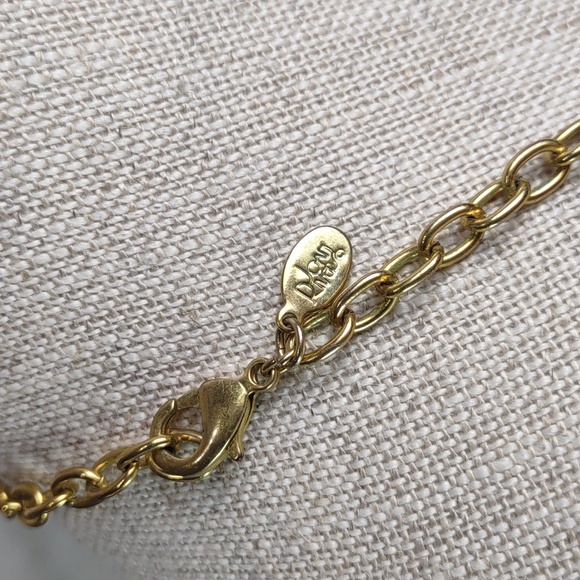 Joan Rivers Faceted Goldtone Crystal Waterfall Bib Style Necklace - Picture 3 of 8